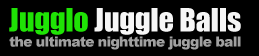 Jugglo - the ultimate nighttime juggle ball